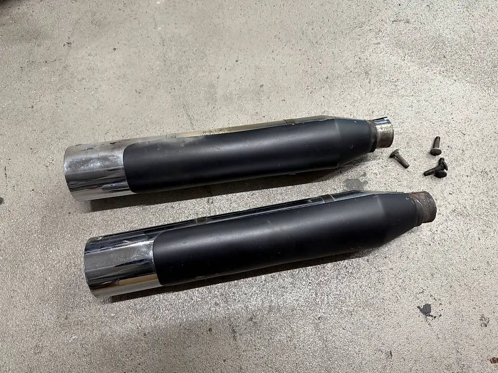 64757-09 e4 schalldämpfer auspuff dyna street bob