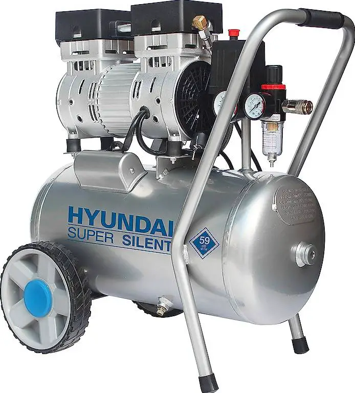 Druckluftkompressor, ÖLFREI, Flüsterkompressor mit 59 dB (A)