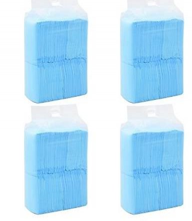  Hunde-Toilettenmatten 400 Stk. 60×60 cm Vliesstoff