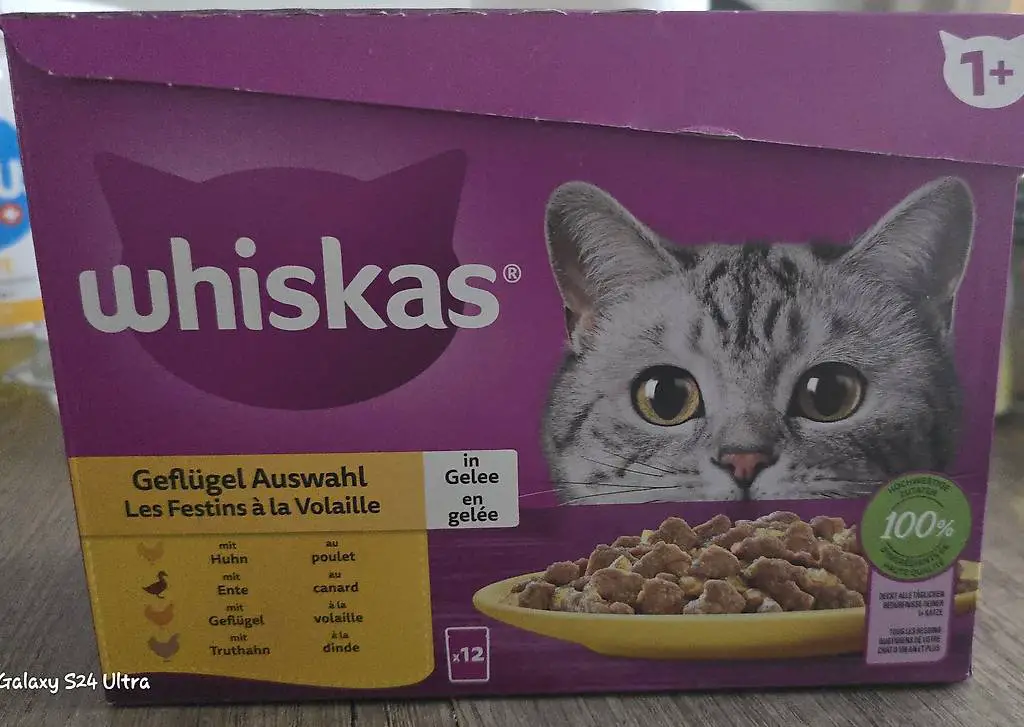 Katzenfutter Whiskas Geflügel
