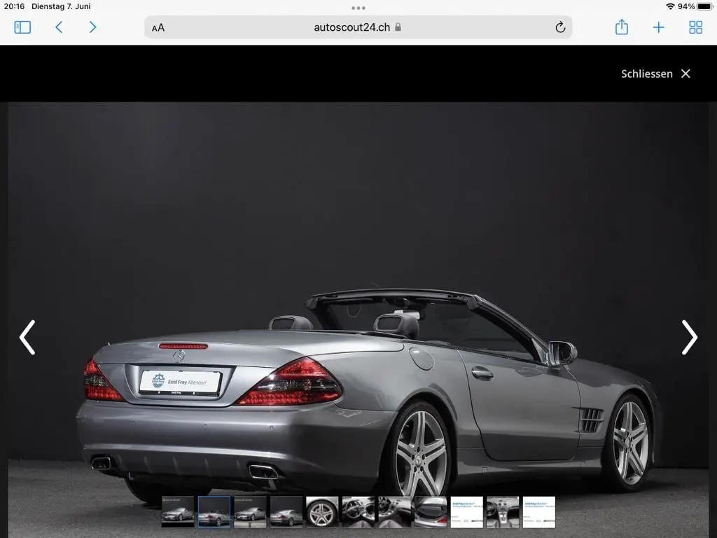 mercedes-benz sl-klasse r230 cabriolet sl 350 v6 sport