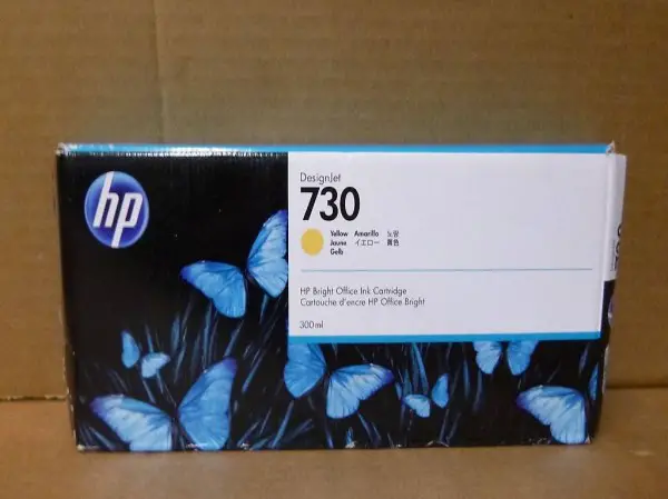  Orig. HP Designjet T1700 yellow Patrone, 300ml, 730, P2V70A