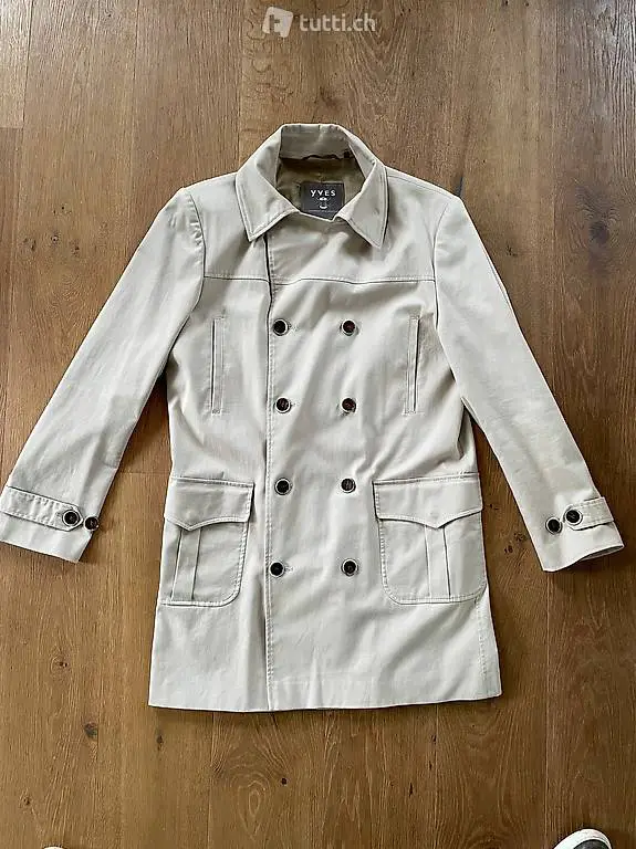 Kurzmantel YVES, Grösse 52, beige