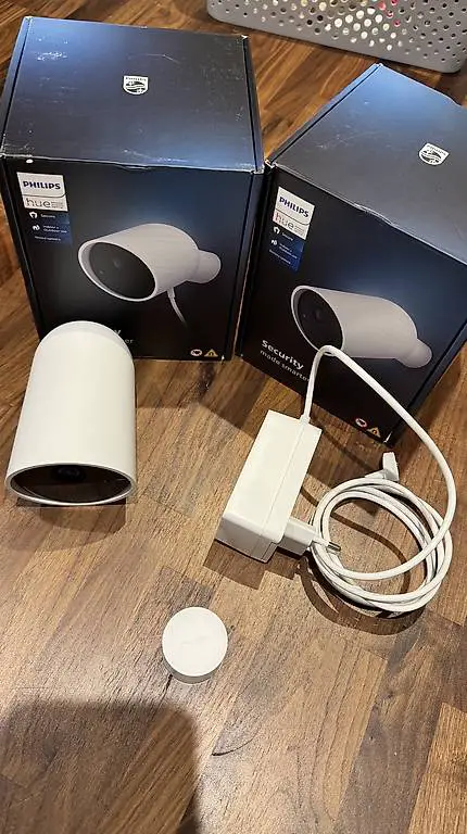 2 philips hue Kameras