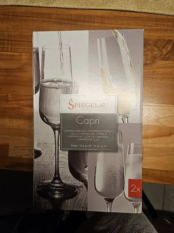 Spiegelau Capri Champagneglas 2x2 Stk Neu