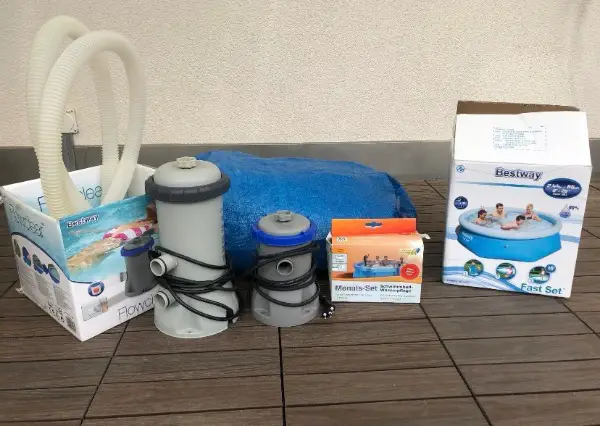 pool bestway inklusive zubehör