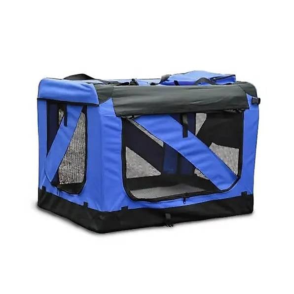Hundebox faltbar XL blau