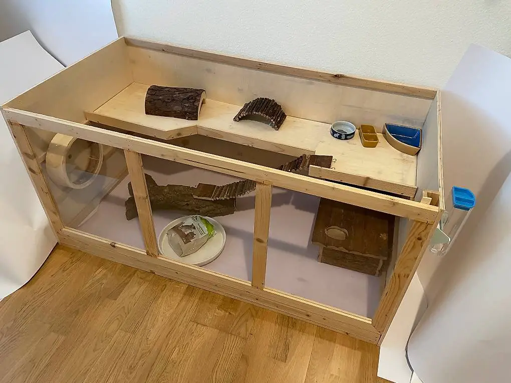 Hamsterkäfig (gross) mit Zubehör