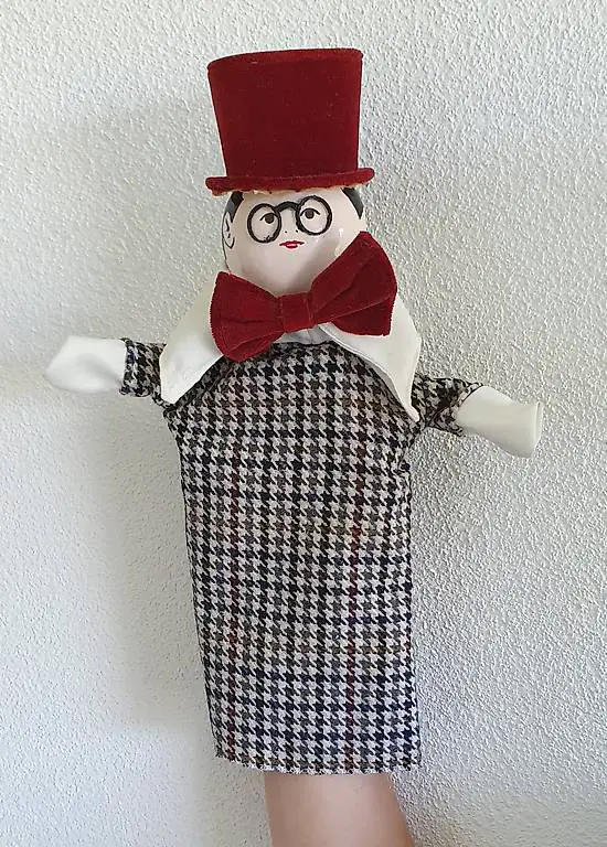 Handpuppen - Braut und Bräutigam - handgemacht