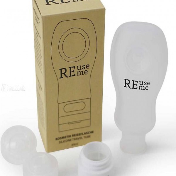  REUSEME Kosmetik Reiseflasche aus Silikon, 89ml