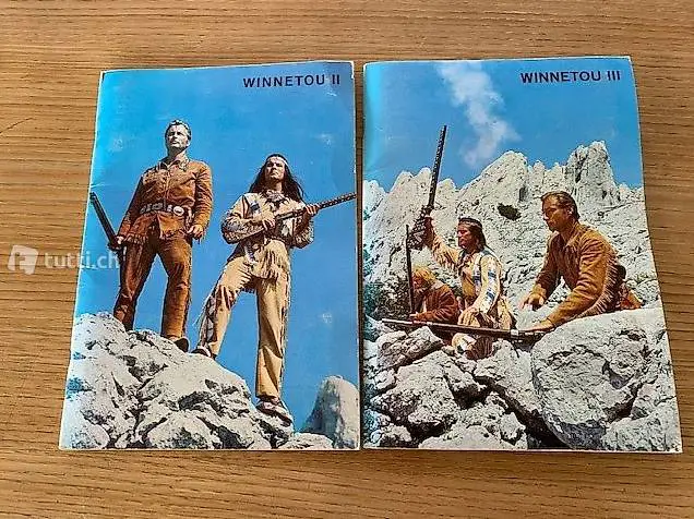 Winnetou II und III Cinémascope-Farbfilm