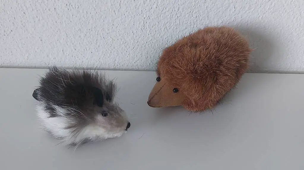 Spielzeug aus Hasenfell