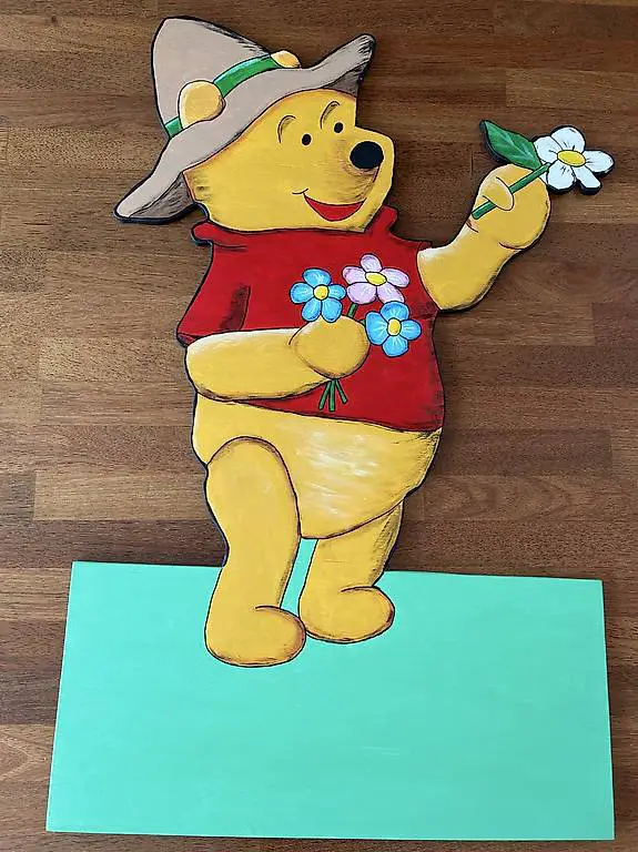 Geburtstafel Babytafel Winnie Poh