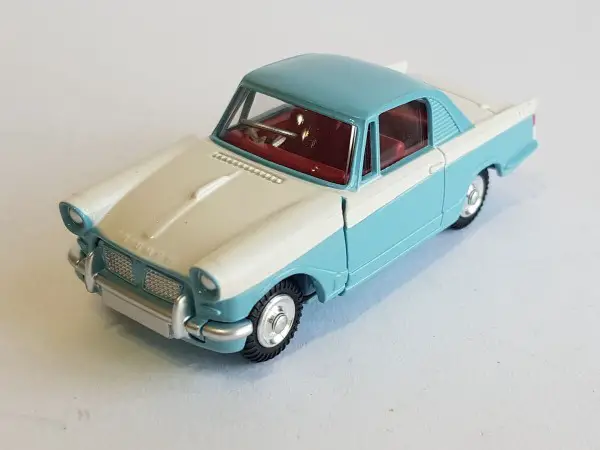 NEU: Triumph Herald Coupé Phase I 1959-1961 weiss / hellblau