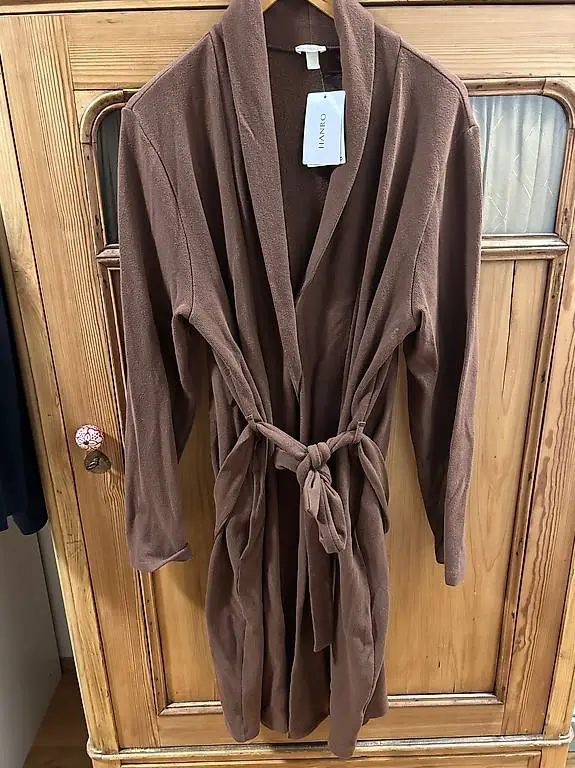 Neu Hanro L Morgenmantel Bademantel