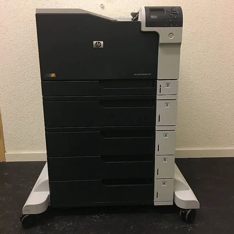 HP Color LaserJet Enterprise M750, Top Drucker