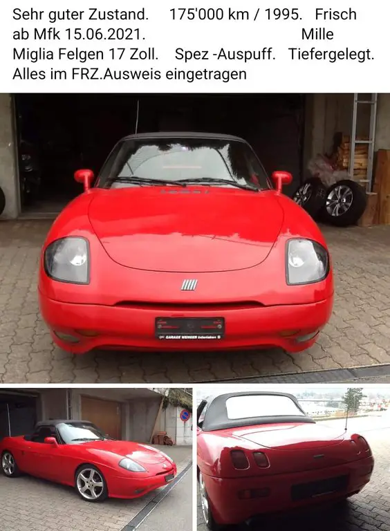 FIAT Barchetta Cabrio 1.8 16V