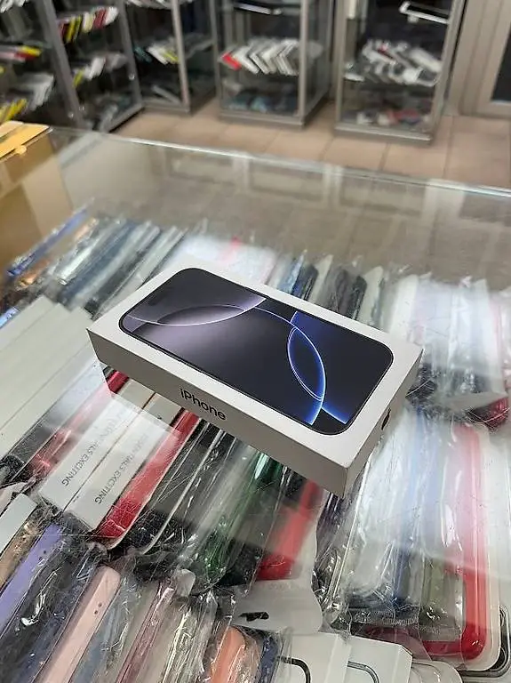 apple iphone 16 pro 128gb schwarz fabrikneu