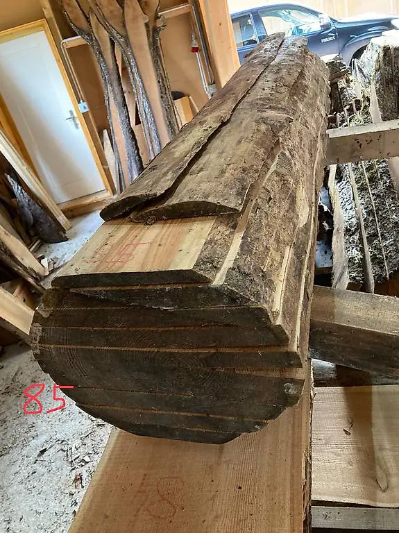 Lärche Klotzbretter Holzbretter 3 stk