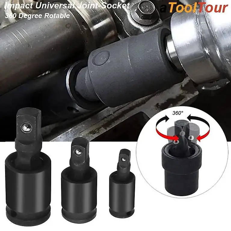 Steckschlüssel Gelenk Satz 1/2  3/8  1/4