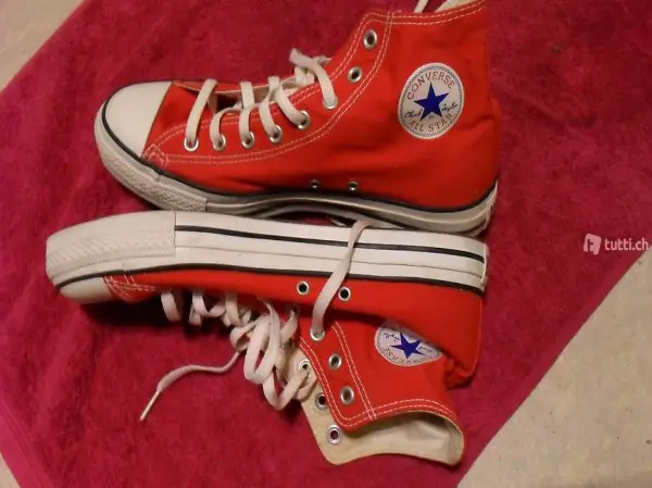 Converse All Star Basketball-sneakers rot neu Gr.44,5/1029cm