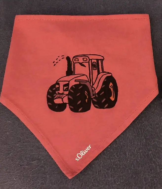 Baby Lätzchen/ Sabberlätzli Traktor