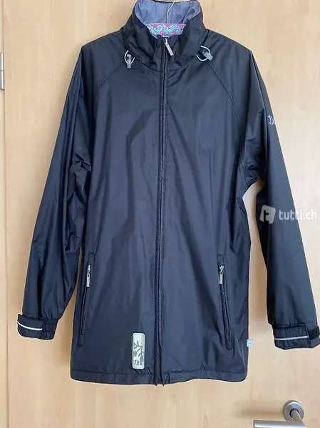 Regenjacke schwarz