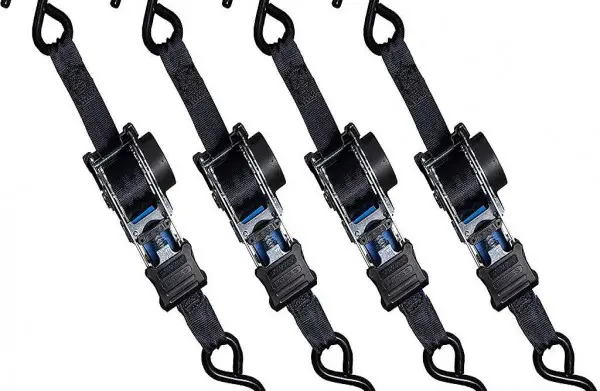  4 x Automatik Spanngurt/Automatischer Zurrgurt