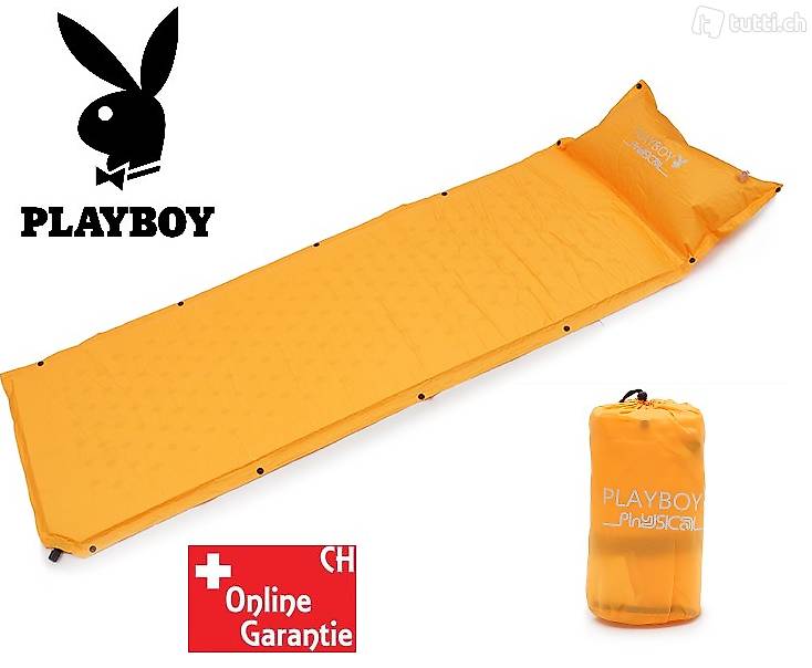 Playboy autogonflant tapis de couchage en plein air festival