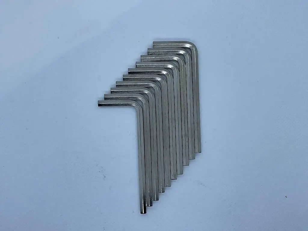 Sechskant-Stiftschlüssel 4mm (Set mit 10 Stück)