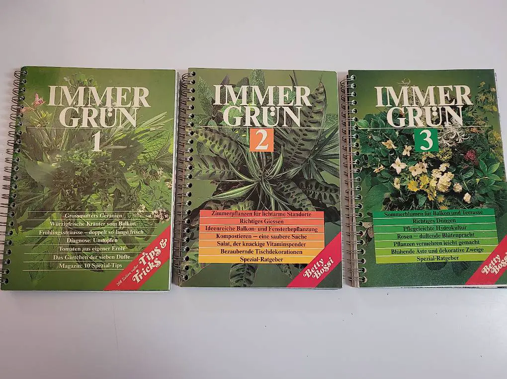 Immer Grün 1 - 3 Ratgeber Betty Bossi