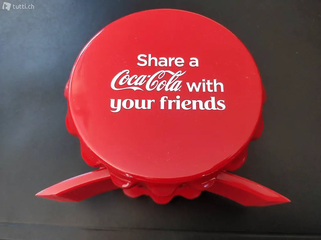 Coca Cola Plastik Ständer für Bierdeckel