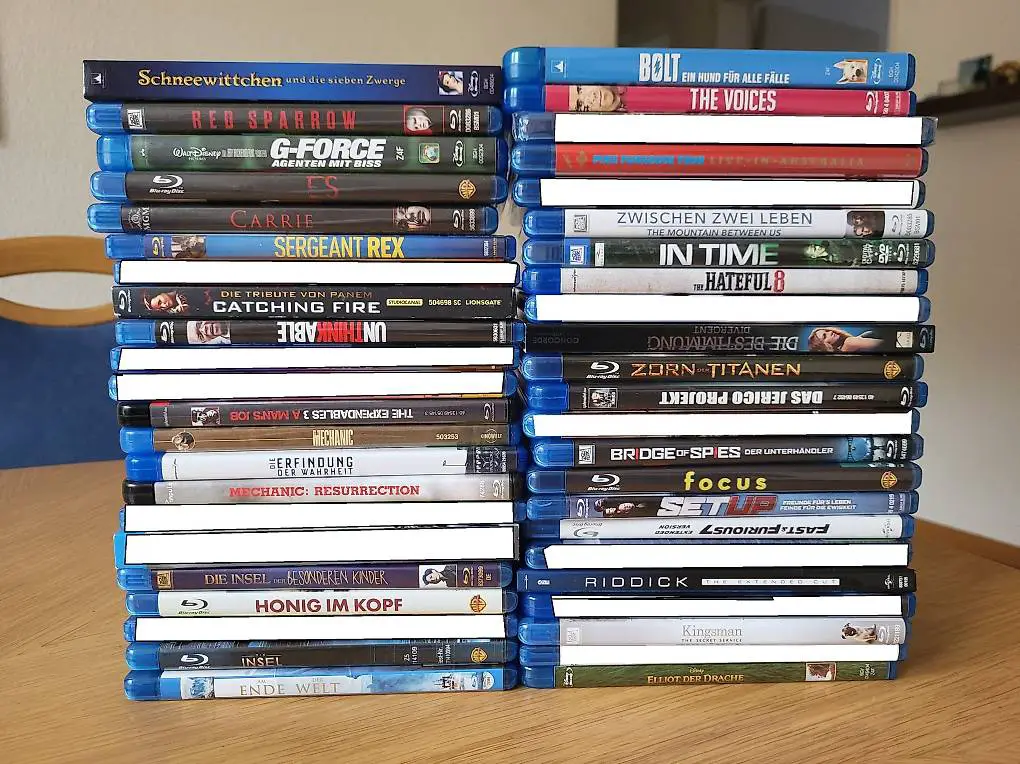 Sammlungsauflösung - Diverse Bluray BD, pro Film