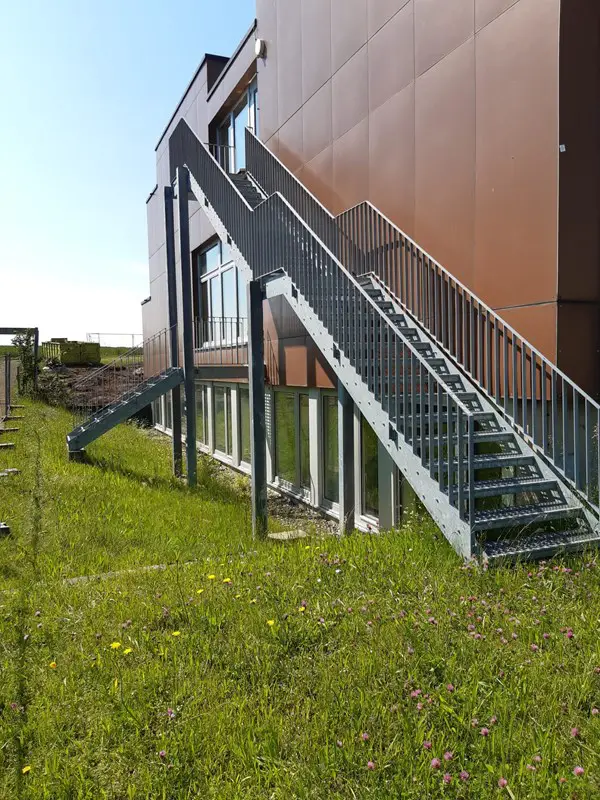 Gittertreppen, Treppen