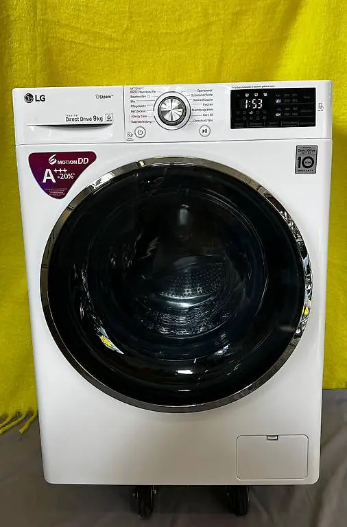 9kg Waschmaschine mit Dampfprogramm