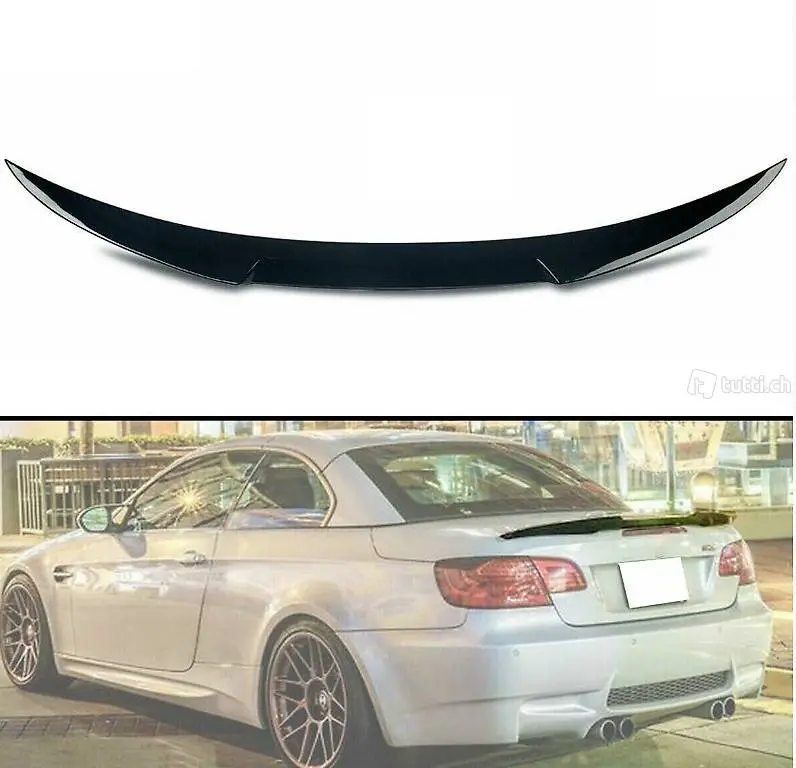  spoiler m4 style schwarz glanz bmw e93 3er cabrio