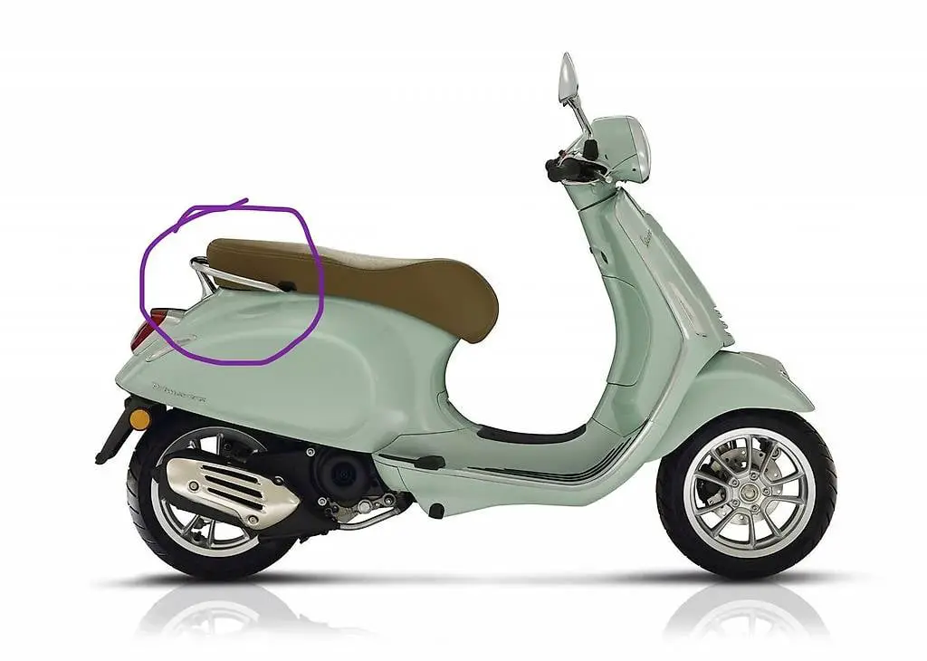 Vespa Halterung für primavera 2018 neu