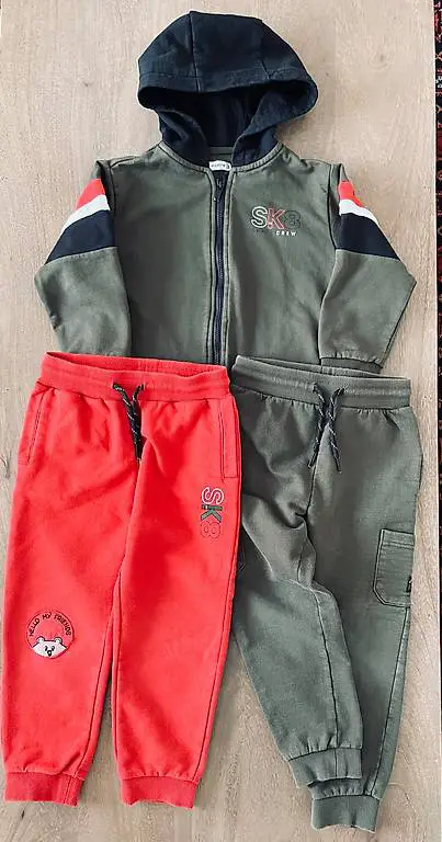 Kinder TRAININGSANZUG Sport Set Sportanzug Grösse 104