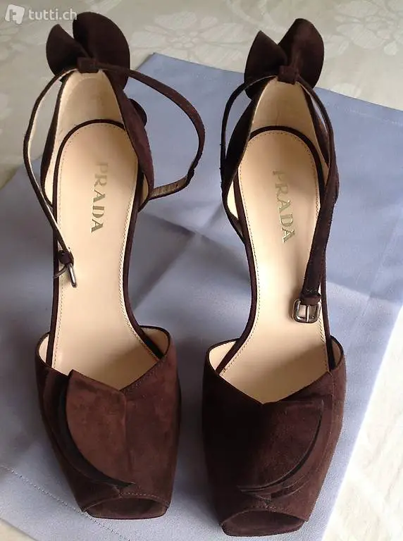 Prada Wildlederschuh traumhaft