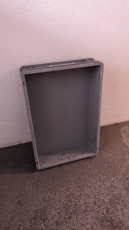 Utz Rako Stapelbehälter Box Grau | 60 × 40 × 10 cm | 20 l