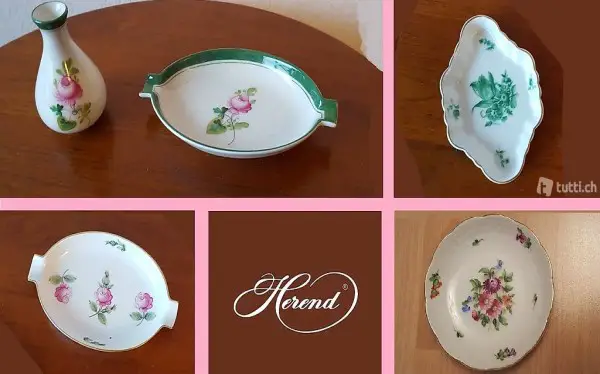 Herend | kleine Vase / Schale / Teller - Einzelverkauf