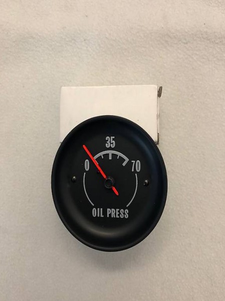 Chevrolet Corvette Gauge Oil Pressure 1972-73