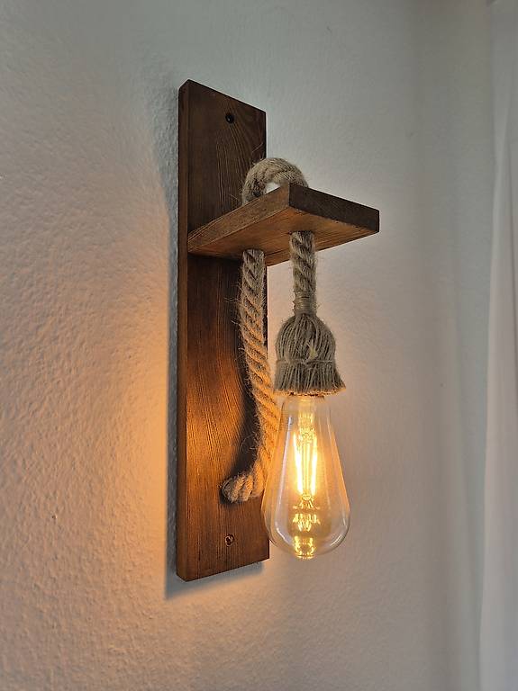 Wandlampe 3 Stück mit Leuchtmittel