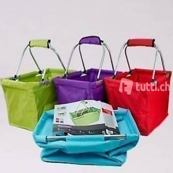  Einkaufstasche zusammenfaltbar in 4 Farben