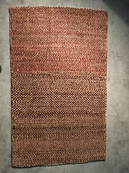Gabbeh Teppich: mollig weich, dick, handgeknüpft, neu55x92cm