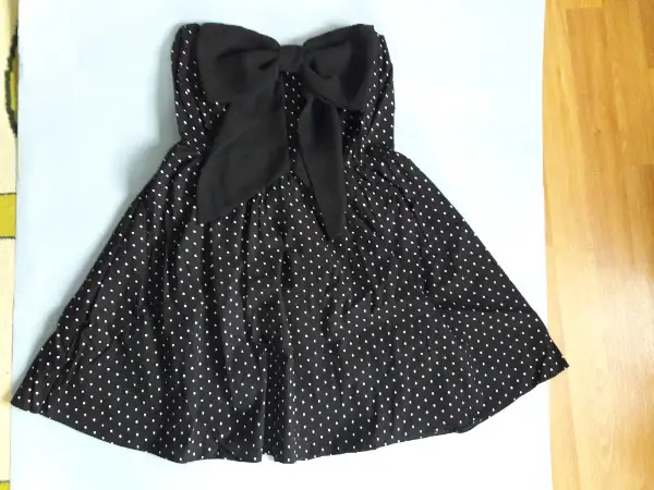 Damen pünktes Kleid, Gr 36