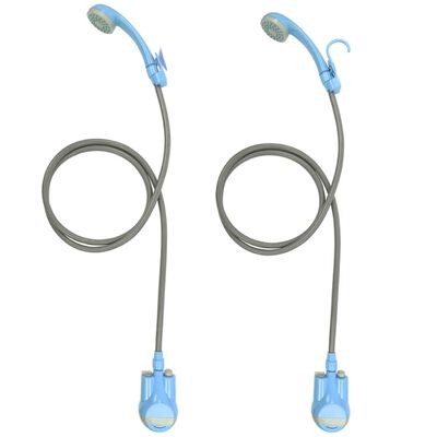  vidaXL ProPlus Tragbares Duschset Wiederaufladbar 3,7 V