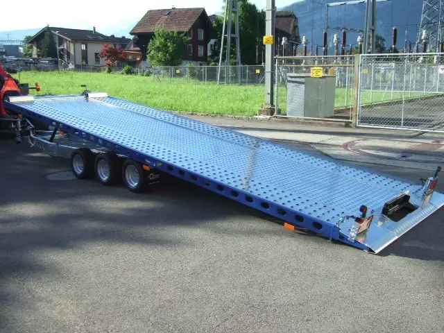 BLYSS MERKUR XL 3"500KG, mitte ALUBODEN, Autotransport/Abschlepper