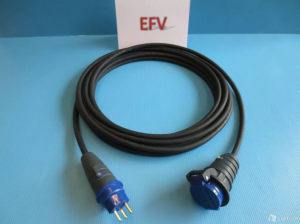  15m T23 IP55 16A Gummi Verlängerungskabel 3x2.5mm2 H07RN-F