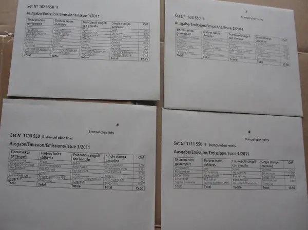 Briefmarkenjahresserie 2011